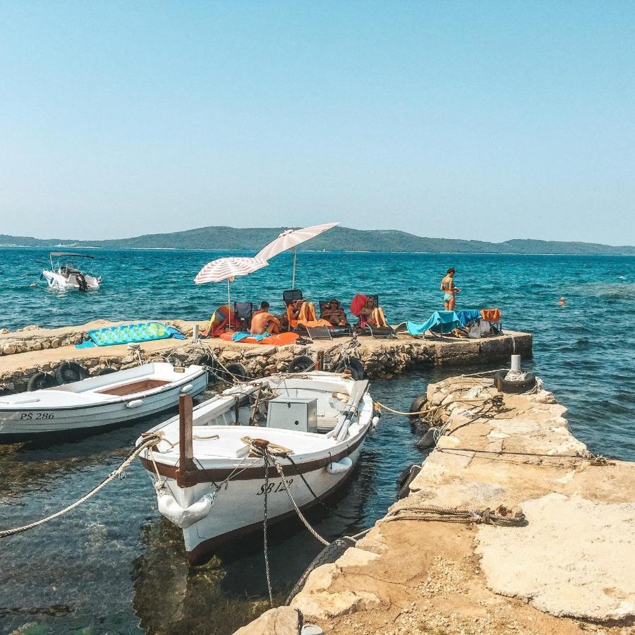 Luxury Beach Villa W Sea Sunset Views Šibenik Eksteriør bilde