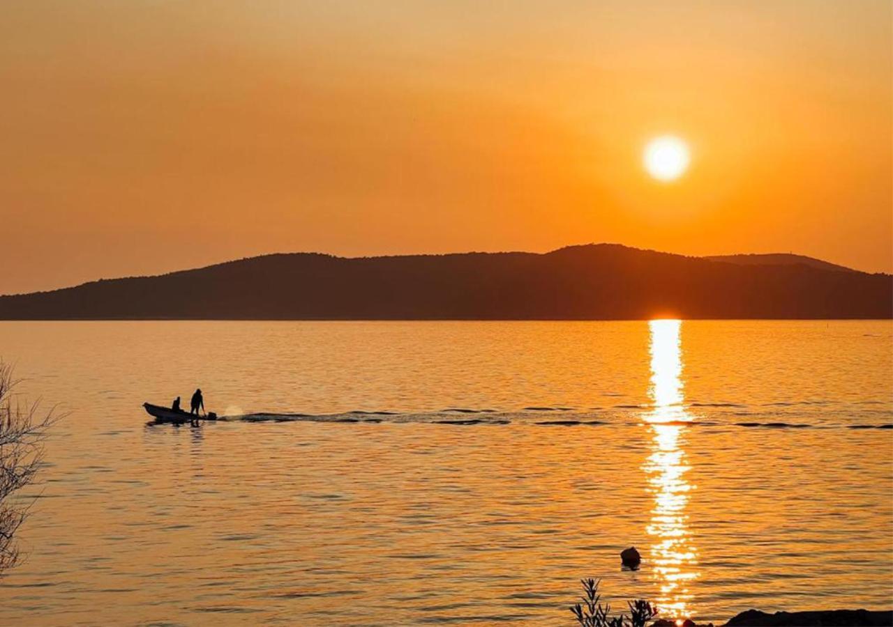 Luxury Beach Villa W Sea Sunset Views Šibenik Eksteriør bilde