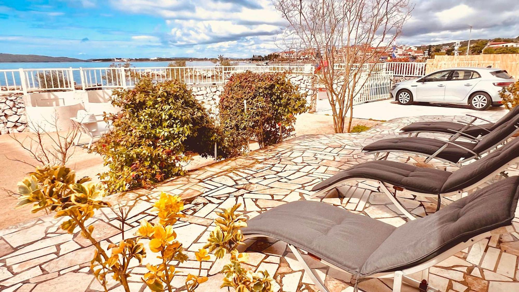 Luxury Beach Villa W Sea Sunset Views Šibenik Eksteriør bilde